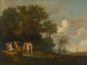 Diana and Callisto by Dirck Dalens Oil Painting
