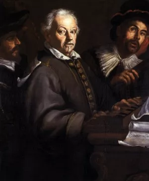 Konzert Oil painting by Dirck Hals