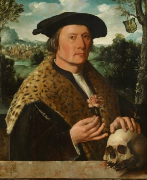 Pompeius Occo Oil painting by Dirck Jacobsz