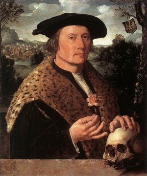 Pompeius Occo Oil painting by Dirck Jacobsz