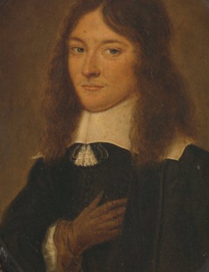 Portrait of a Young Man by Dirk Druyf Oil Painting