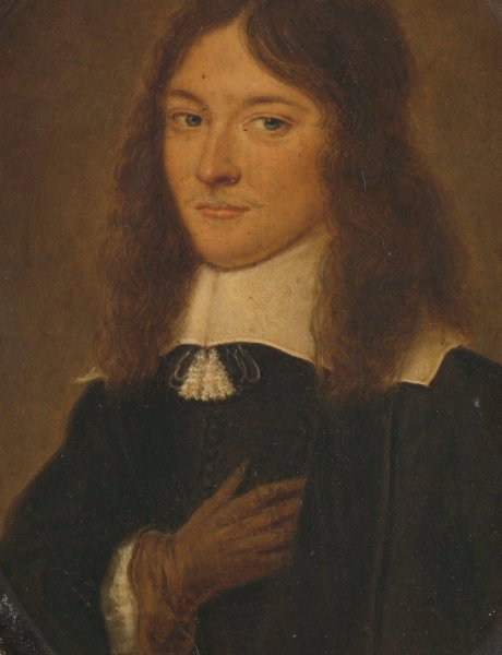 Portrait of a Young Man  by Dirk Druyf - Hand-Painted Oil Painting Reproduction