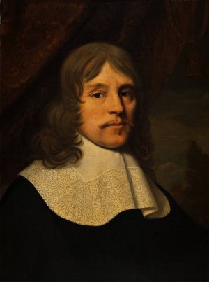 Portrait Of A Man by Ditlev Blunck Oil Painting