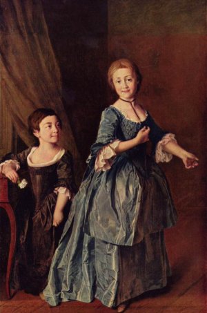 Portrait of the Princesses Davidova and Rzevskaja