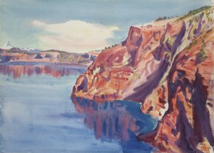 Road to the Sea by Dodge Macknight Oil Painting