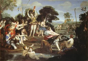 Diana and her Nymphs by Domenichino - Oil Painting Reproduction