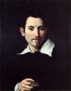 Portrait of Virginio Cesarini by Domenichino Oil Painting