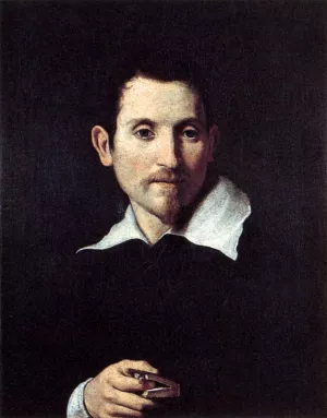 Portrait of Virginio Cesarini by Domenichino - Oil Painting Reproduction