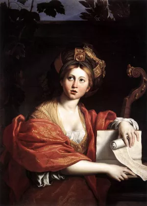 The Cumaean Sibyl by Domenichino - Oil Painting Reproduction