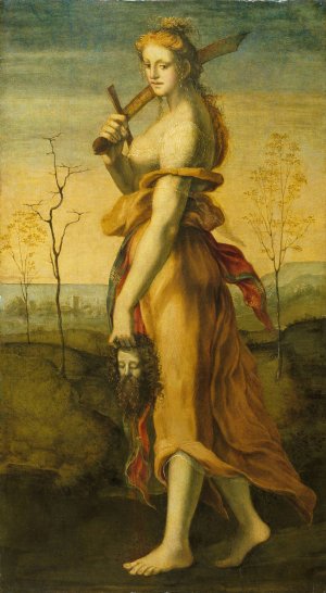 Judith with the Head of Holofernes by Domenico Beccafumi Oil Painting