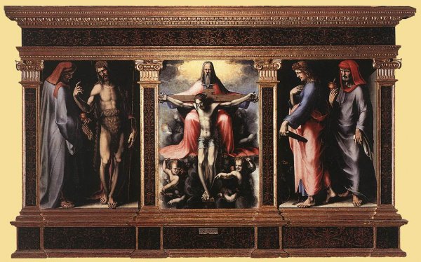 Main Product Photo of Trinity Painting by Domenico Beccafumi