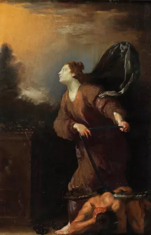 Saint Juliana by Domenico Fetti Oil Painting