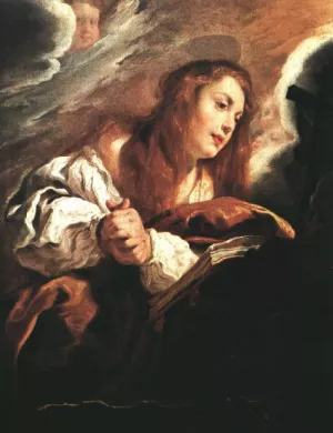 Saint Mary Magdalene Penitent by Domenico Fetti - Oil Painting Reproduction