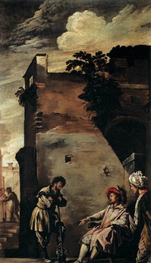 The Parable of the Vineyard by Domenico Fetti Oil Painting