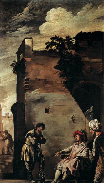 The Parable of the Vineyard by Domenico Fetti - Hand-Painted Oil Painting Reproduction