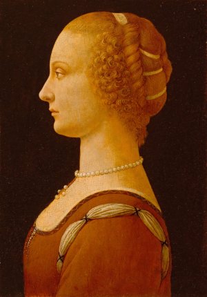 A Young Woman by Domenico Ghirlandaio Oil Painting