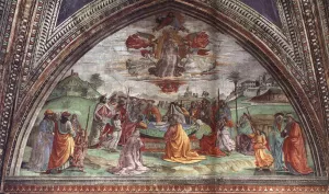 Death and Assumption of the Virgin by Domenico Ghirlandaio - Oil Painting Reproduction