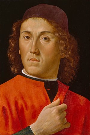 Young Man by Domenico Ghirlandaio Oil Painting