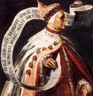 Portrait of Giovanni Mocenigo by Domenico Robusti Oil Painting