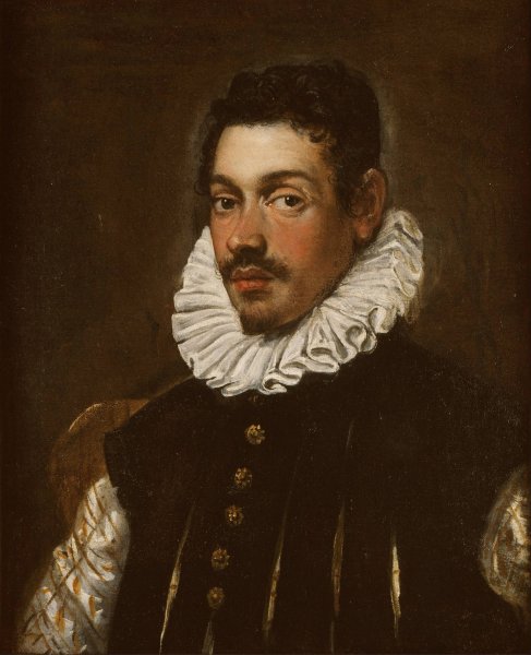 Main Product Photo of Portrait of a Gentleman  Painting by Domenico Tintoretto