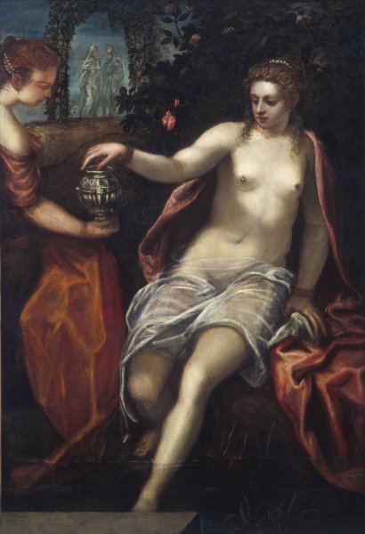 Main Product Photo of Susanna  Painting by Domenico Tintoretto