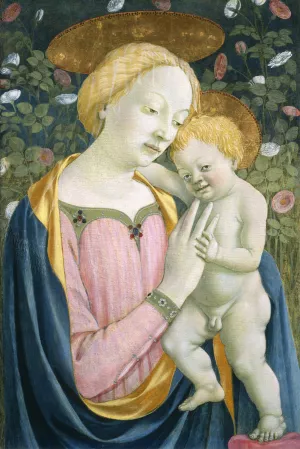 Madonna and Child by Domenico Veneziano Oil Painting