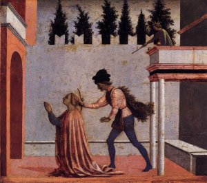 Martyrdom of St Lucy Predella 5