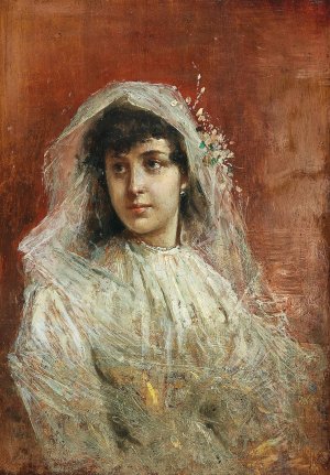 The Wedding Morning by Dominik Skutetzky Oil Painting
