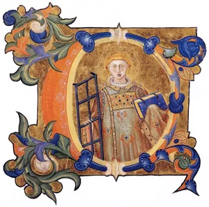 Gradual from Santa Maria degli Angeli Folio 134 painting by Don Silvestro Dei Gherarducci