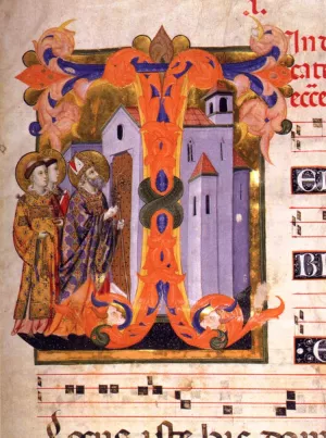 Gradual from Santa Maria degli Angeli painting by Don Silvestro Dei Gherarducci