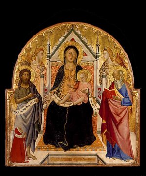Madonna and Child with Sts John Baptist and Paul