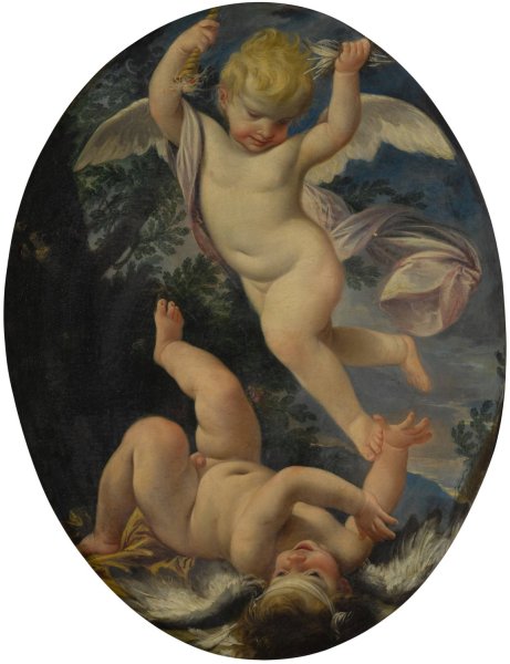 Main Product Photo of Sacred and Profane Love Painting by Donato Creti