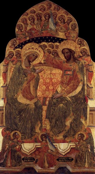 Coronation of the Virgin by Donato - Hand-Painted Oil Painting Reproduction