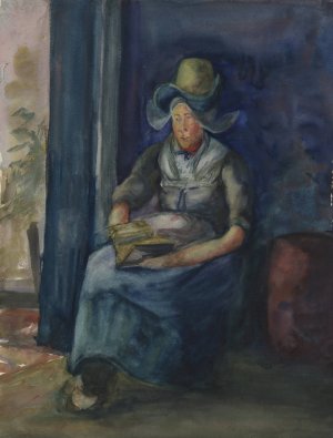 Dutch Woman Seated by Dorothea Adelheid Dreier Oil Painting
