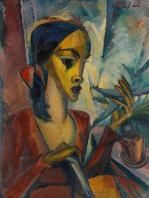 Annemarie I by Dorothea Maetzel-Johannsen Oil Painting
