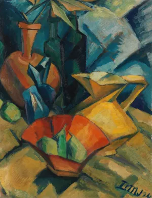 Stillleben mit Krug by Dorothea Maetzel-Johannsen Oil Painting