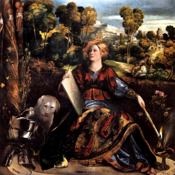 Main Product Photo of Circe or Melissa Painting by Dossi Battista
