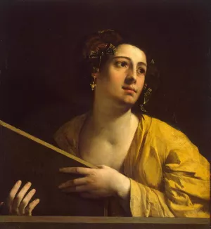 Sibyl painting by Dossi Battista