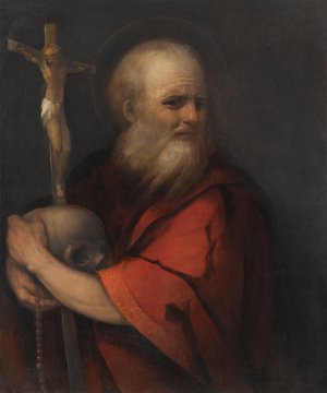 Saint Jerome by Dosso Dossi Oil Painting