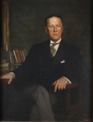 Al Smith, governor of New York by Douglas Volk Oil Painting