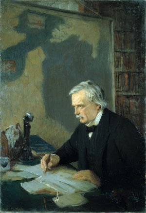 Lloyd George by Douglas Volk Oil Painting
