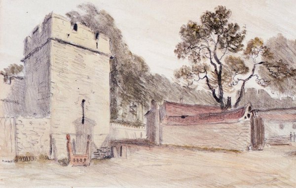 Main Product Photo of Magdalene Bridge And Tower, Oxford Painting by Dr. William Crotch