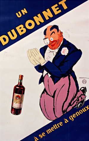 Un Dubonnet a se mettre a genoux by Dransy Oil Painting