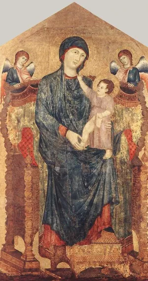 Maesta painting by Duccio Di Buoninsegna