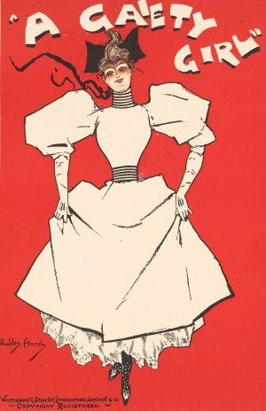 A Gaiety Girl by Dudley Hardy Oil Painting