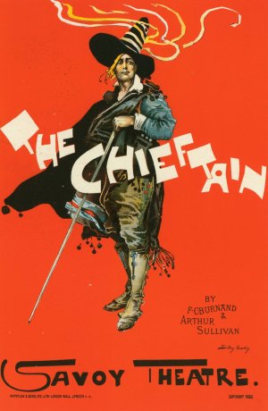 The Chieftain by Dudley Hardy Oil Painting