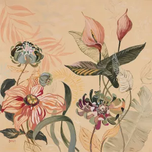 Les Fleurs 1 by Dusza Oil Painting