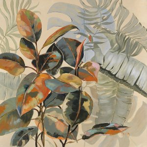 Les Fleurs 4 Oil painting by Dusza