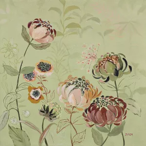 Les Fleurs 5 by Dusza Oil Painting