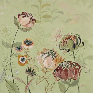 Les Fleurs 5 by Dusza Oil Painting